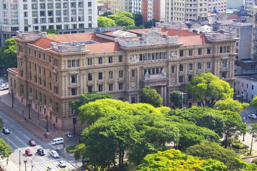 Fachada do TJ SP vista de cima (Foto: Divulga&ccedil;&atilde;o)
