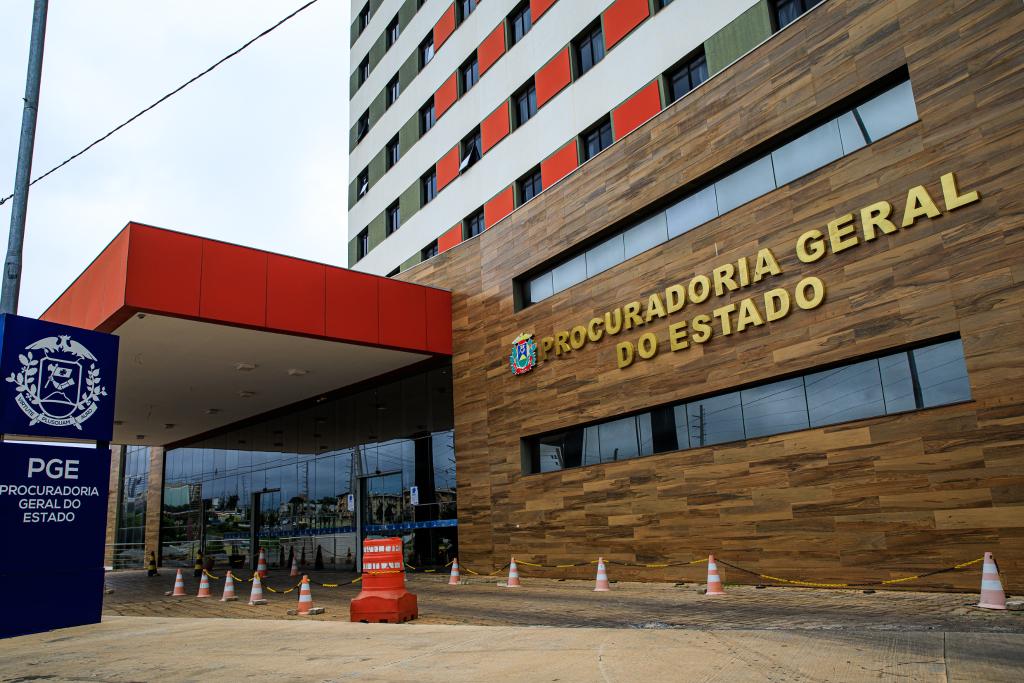 Fachada da PGE MT (Foto: Divulga&ccedil;&atilde;o)