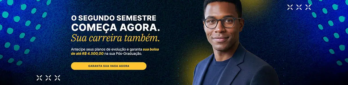 O segundo semestre come&ccedil;a agora... Bolsa de at&eacute; 4500 reais para voc&ecirc; acelerar sua carreira
