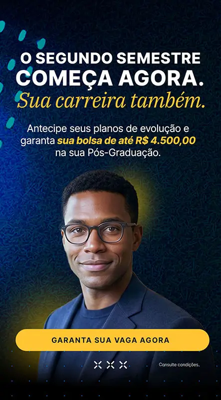 O segundo semestre come&ccedil;a agora... Bolsa de at&eacute; 4500 reais para voc&ecirc; acelerar sua carreira